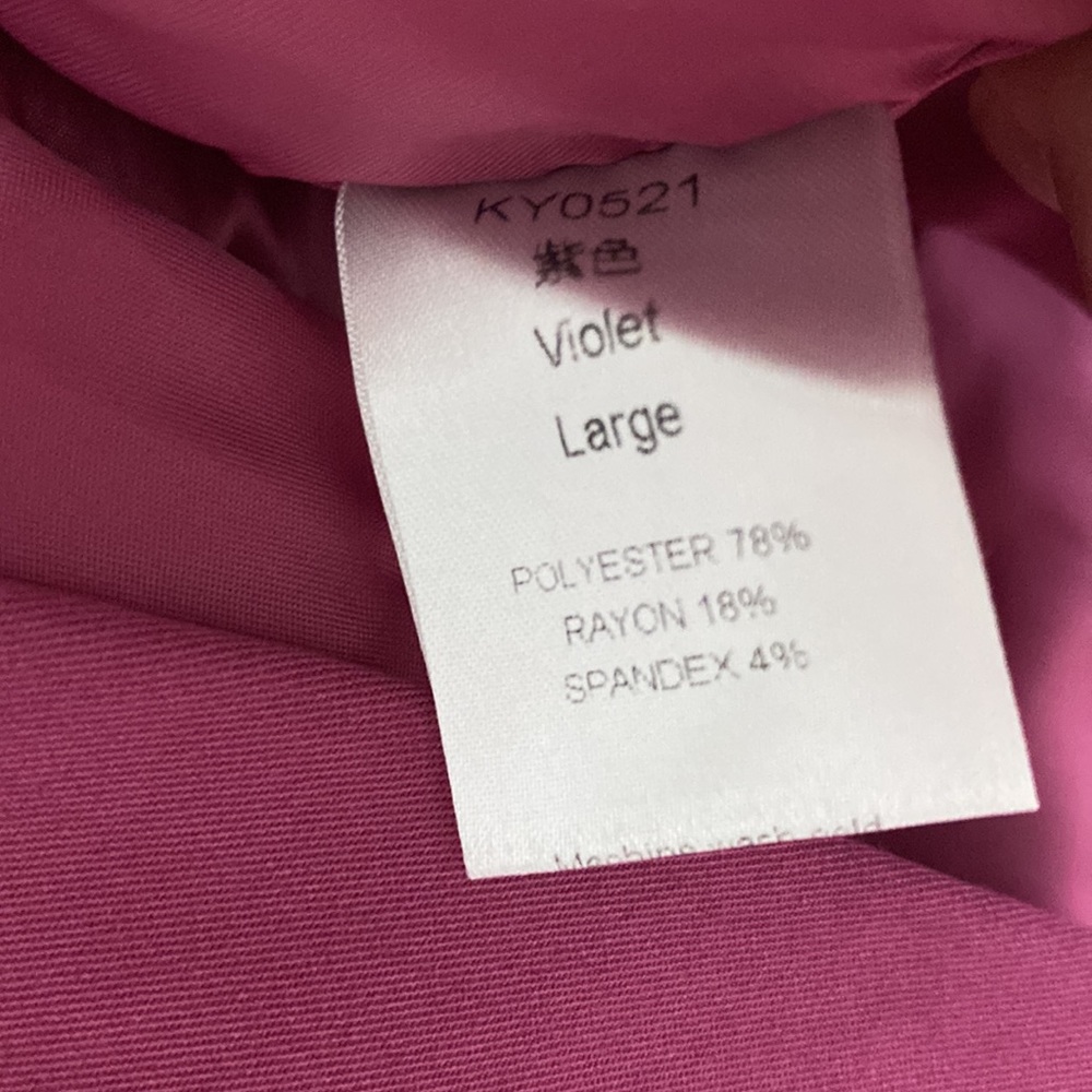 Women’s Menswear Blazer Fuchsia - Picture 9 of 15